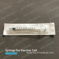 1ml Vaccination Syringe Without Needle